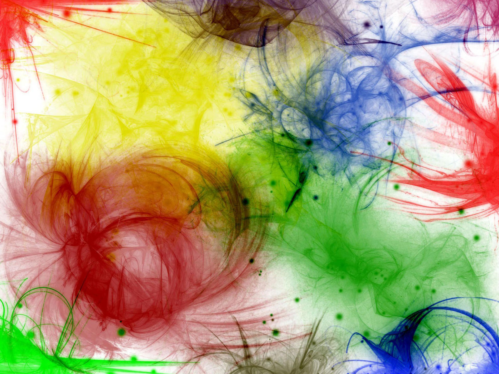 wallpaper: Color Blots Wallpapers
