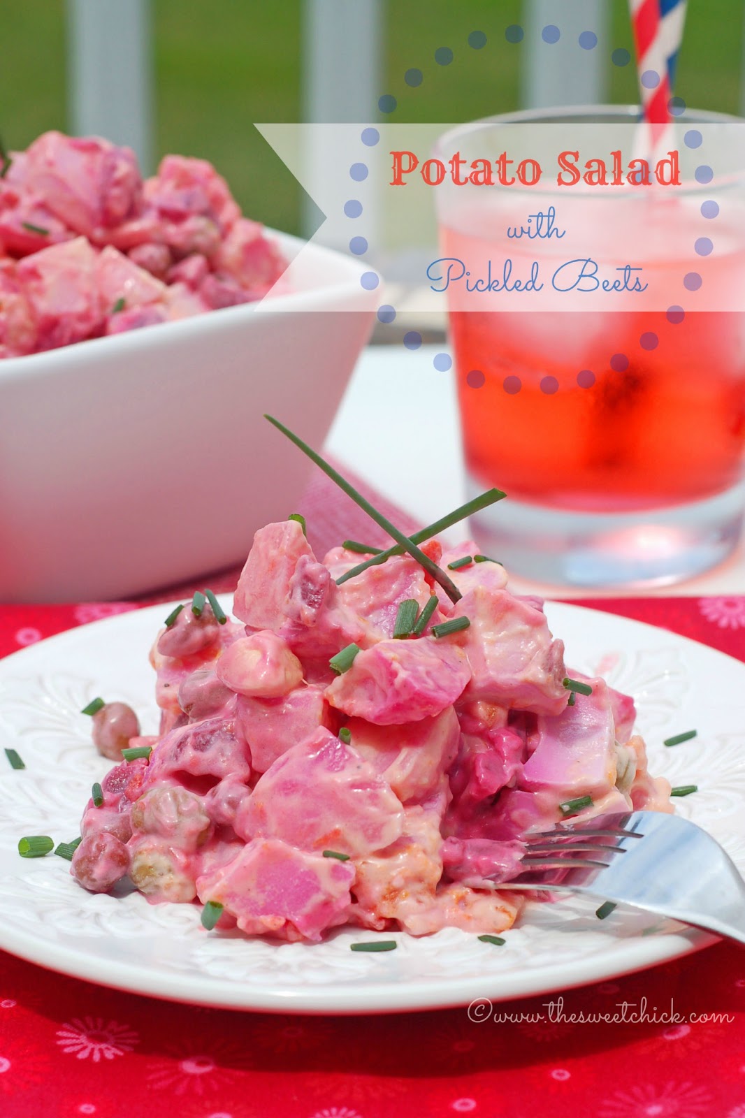 The Sweet Chick Potato Salad with Pickled Beets
