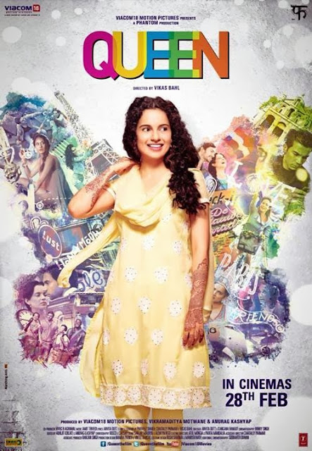Bollywood movie Queen (2014) film First Look Poster, Pictures, images, wallpapers