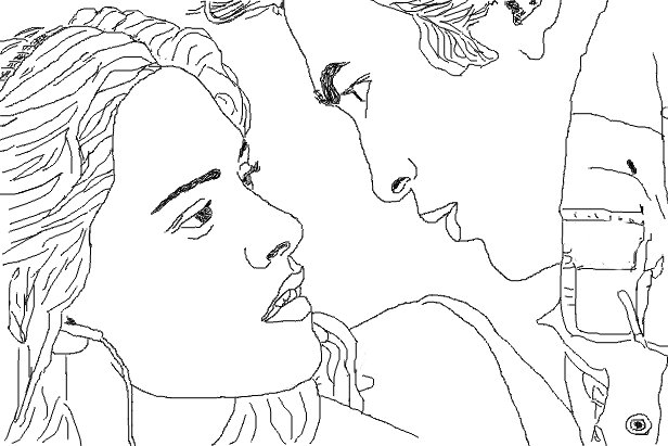 Bella Swan and Edward Cullen Coloring Pages