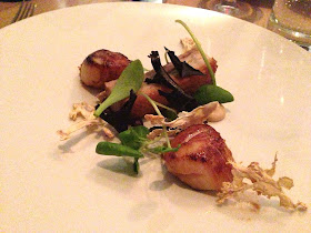 Stitch and Bear - Aniar - Scallops and pork belly