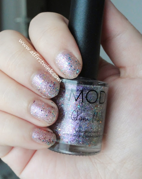 Modi Glam Nails number 34 - Lavender Sugar