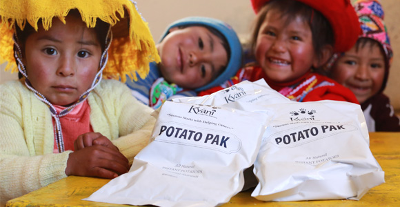 Kyäni CARING HANDS ( POTATO PAK PROGRAM )