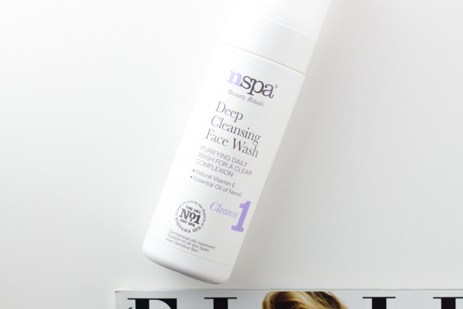 nspa deep cleansing face wash review