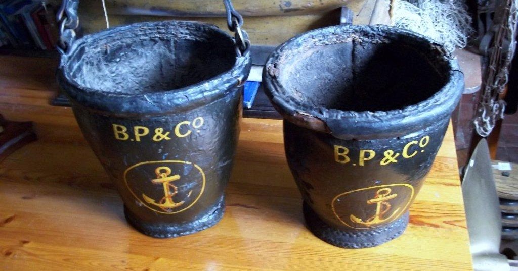 Leather Fire Buckets