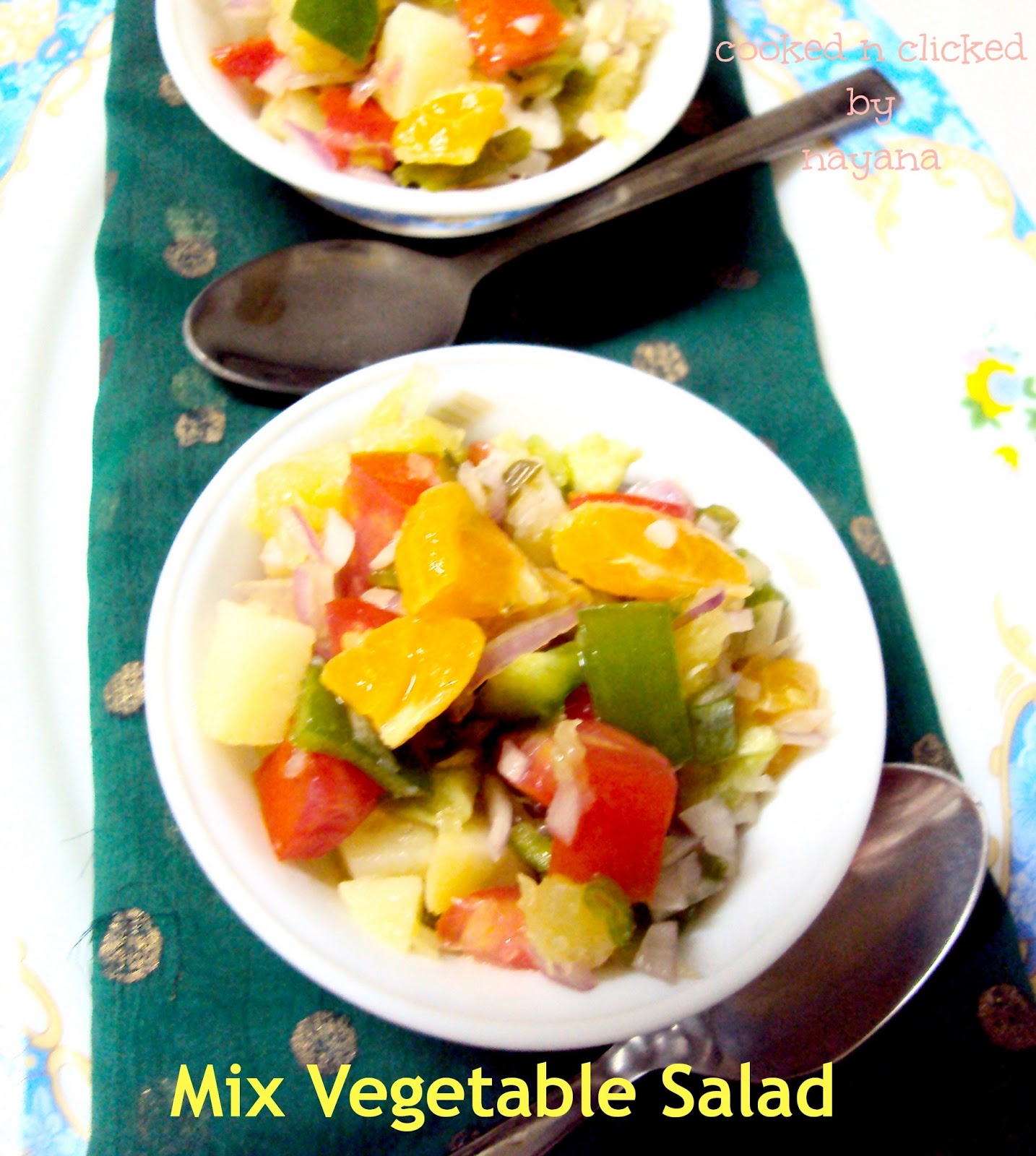 nayana'skitchenkreations Mix Vegetable Salad
