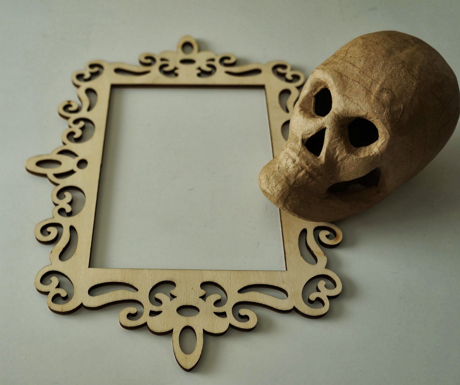 Ginger Wilson Framed Day of the Dead skulls, Part 1
