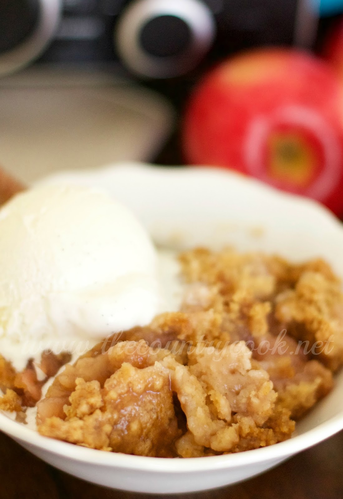 Crock Pot Apple Dump Cake The Country Cook