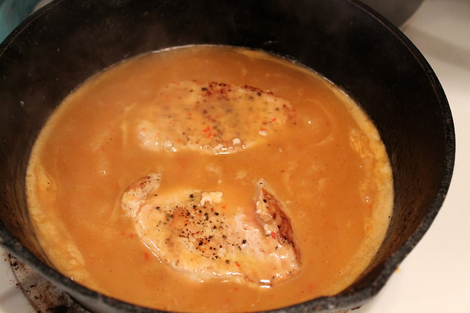 For There Your Heart Will Be Red Pepper Jelly Pork Chops