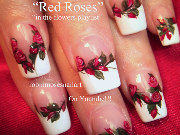 robin moses nail art "rose nails"