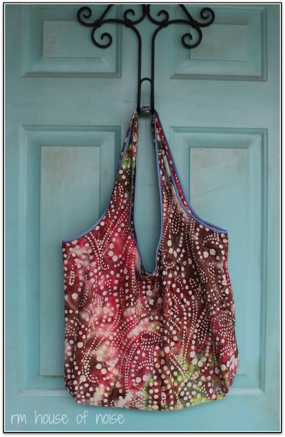 House of Noise... I mean boys. Easy to Make Shoulder Bag DIY