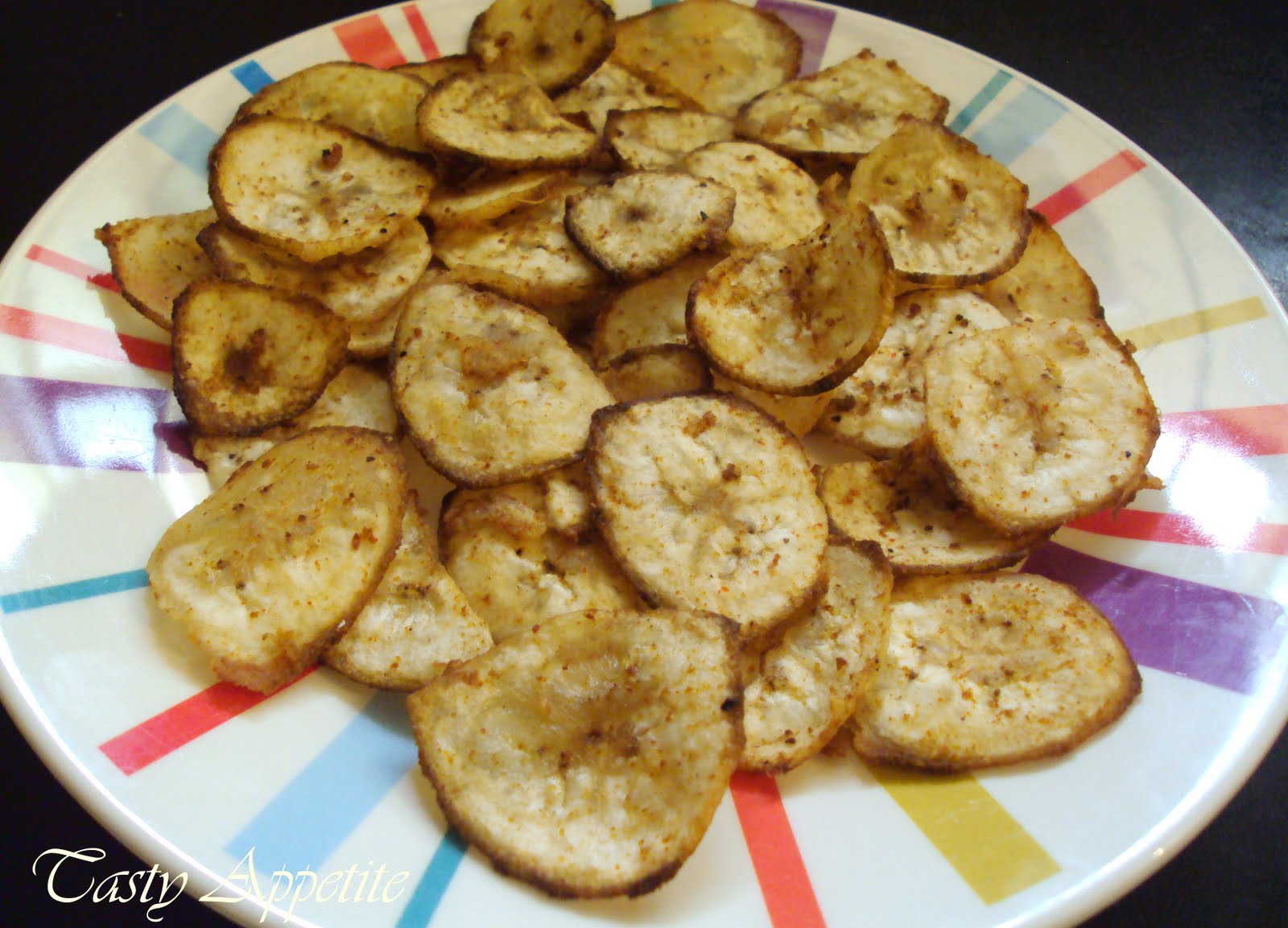 Homemade Plantain Chips / Healthy Snack Recipe