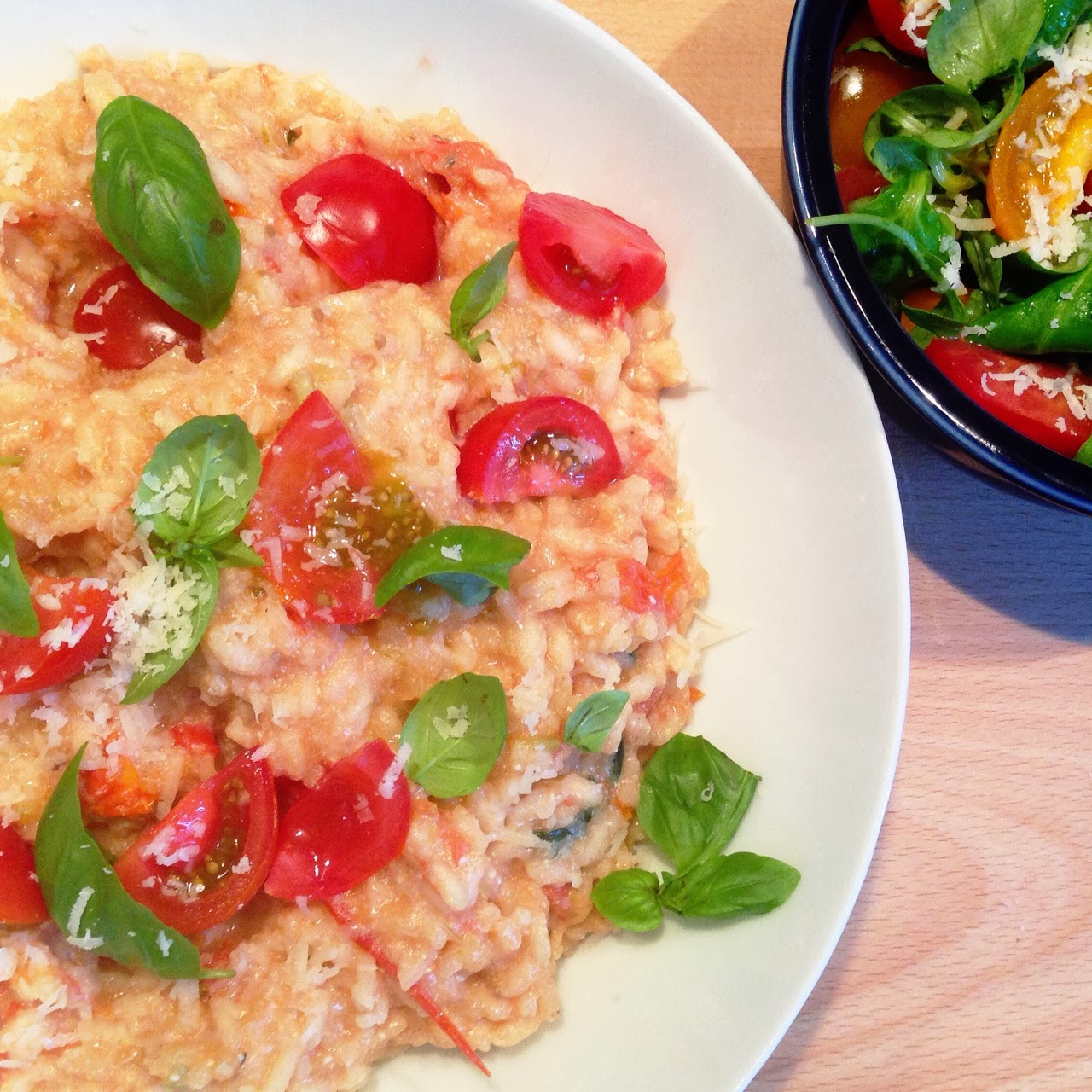 Healthy Living in Heels Tomato Risotto (V)