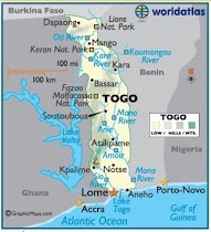 Map of Togo