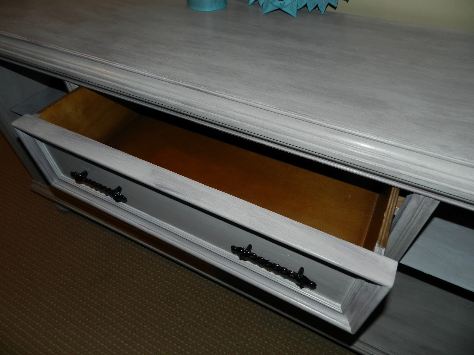 Crafty in Canada Dresser turned Credenza