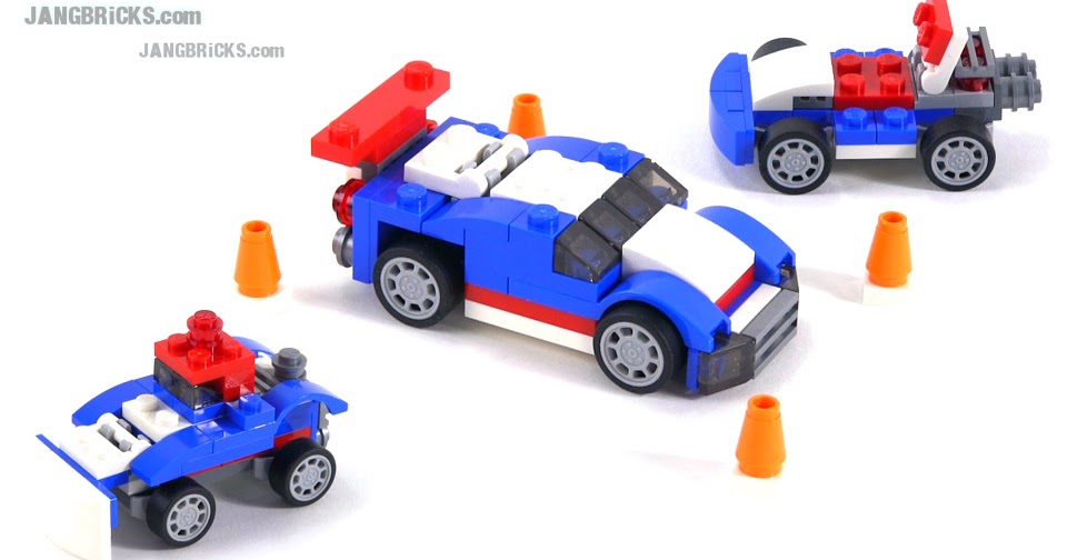 lego creator blue racer