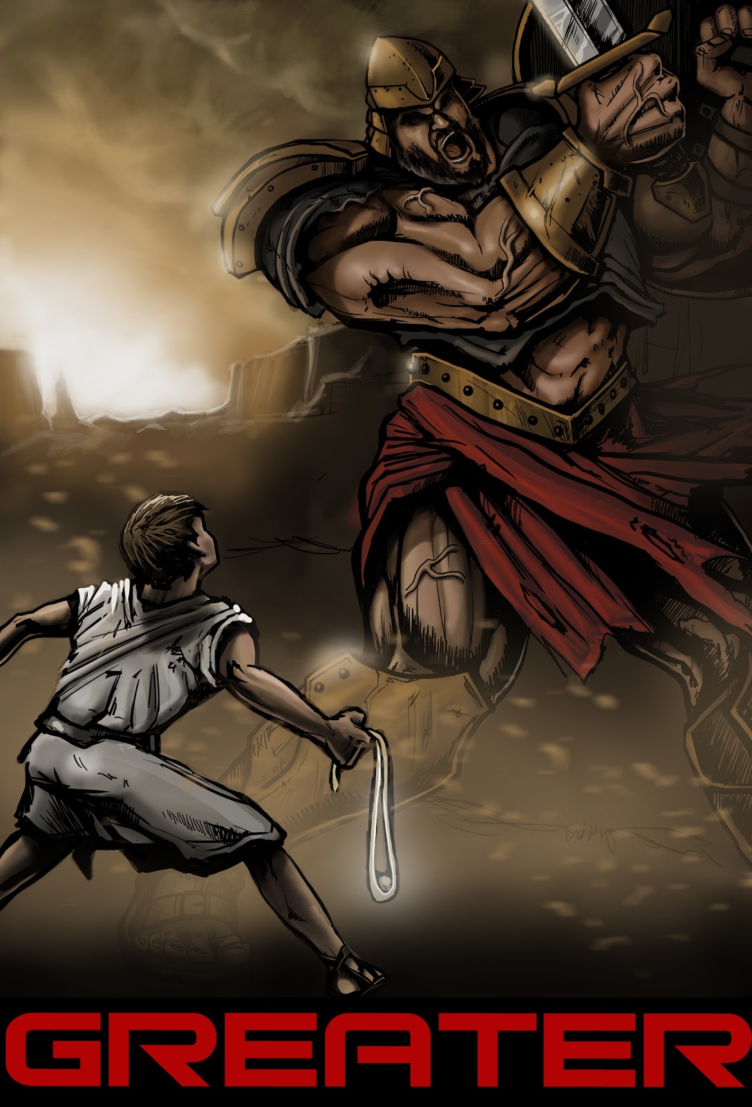 the lady versus goliath question 1 David and goliath (1 samuel 17:1-58) introduction was it not just a question” 30 then he turned away from him to another and said the same thing. the lady versus goliath question 1 David and goliath (1 samuel 17:1-58) introduction was it not just a question” 30 then he turned away from him to another and said the same thing.