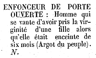 client prostituée argot