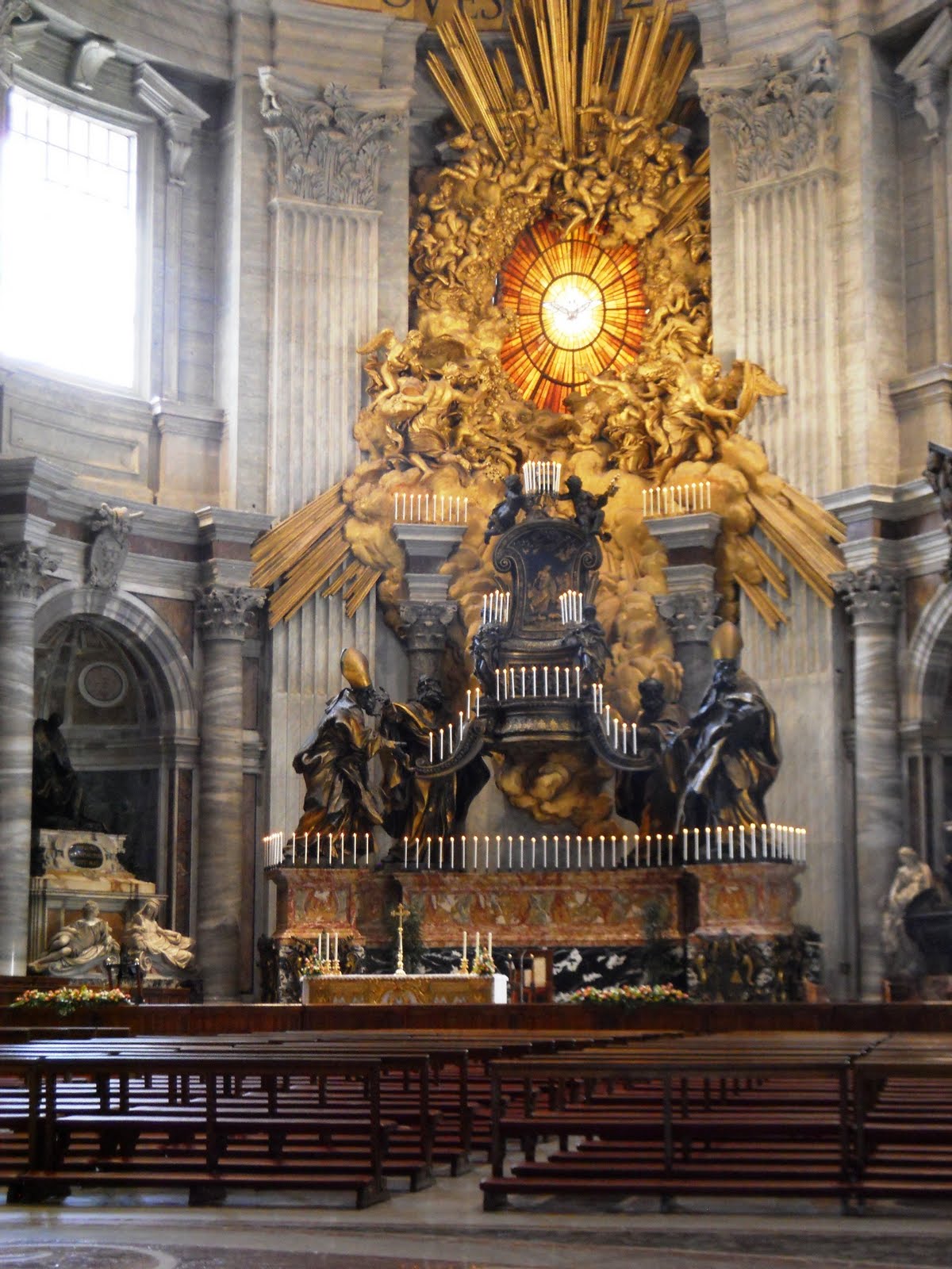 New Liturgical Movement Decorations of the Vatican Basilica on the