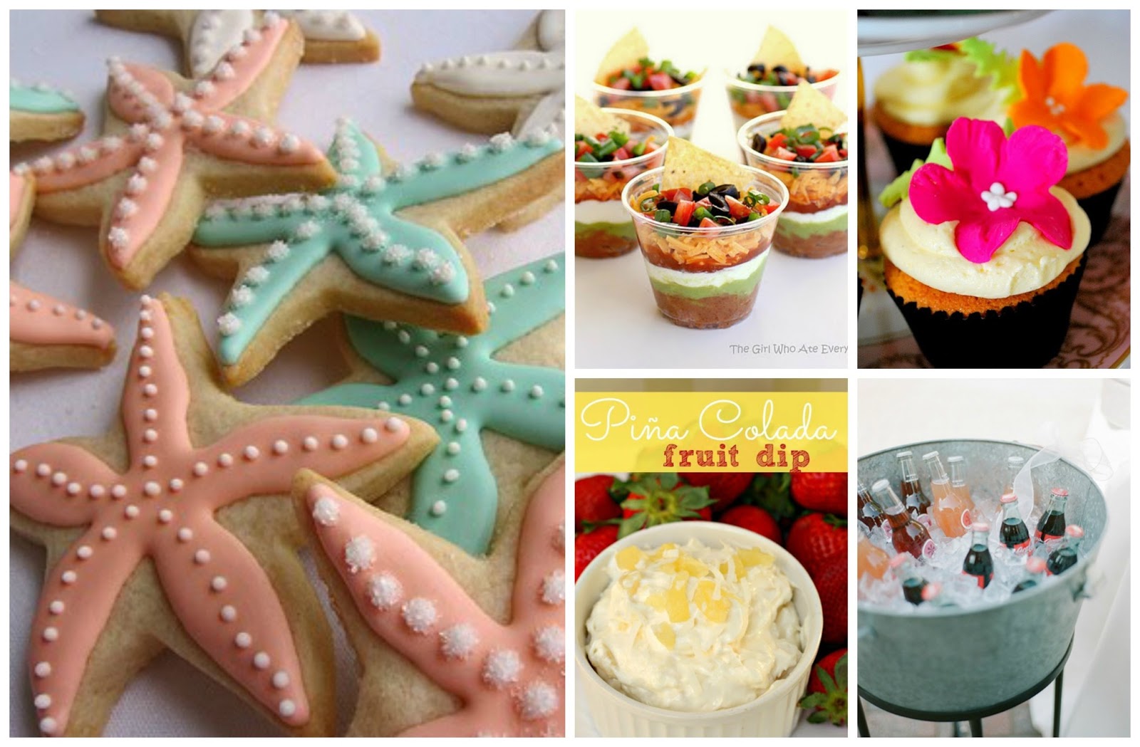 Small Town Life Lauren's Bridal Shower Inspiration Tropical Flair