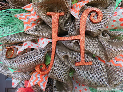 Fall Deco Mesh Wreath