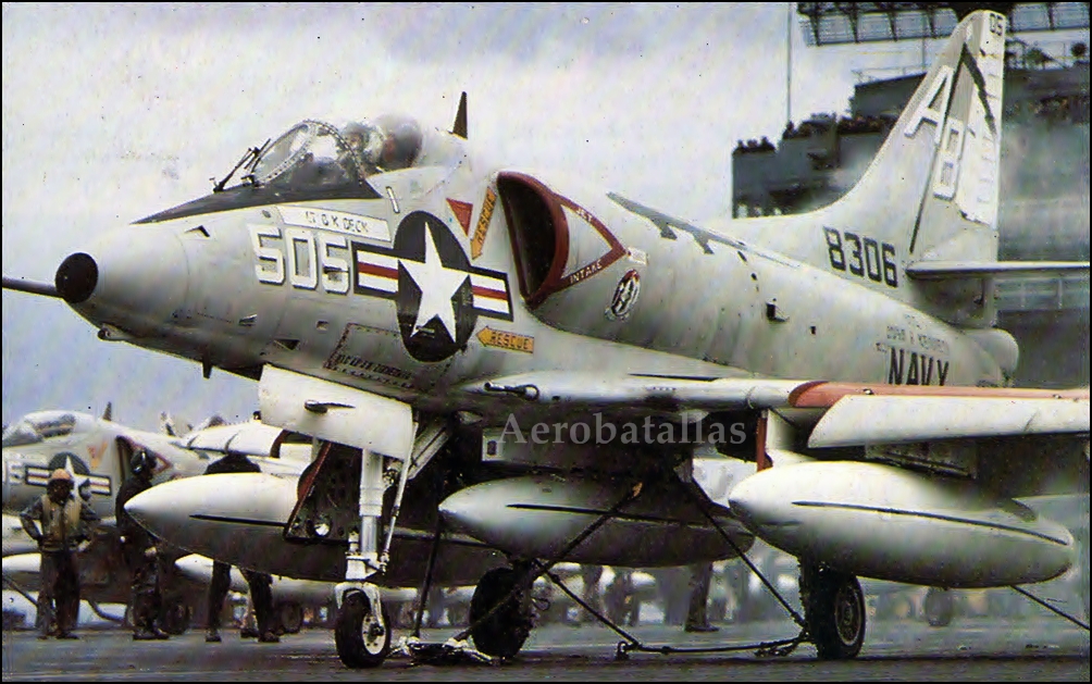 Los 60 años del Skyhawk Douglas+A-4