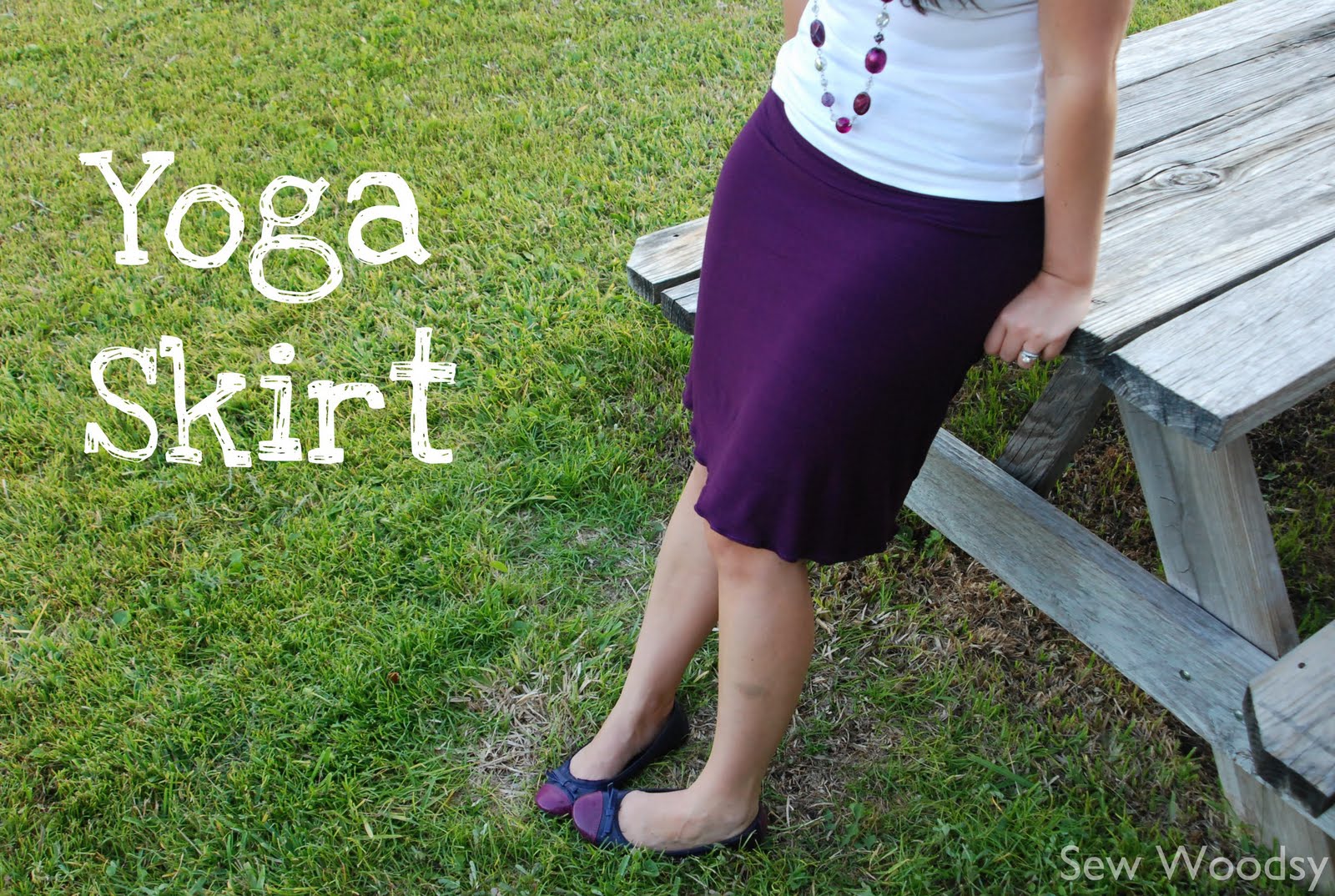 Sew Woodsy {Tutorial} Yoga Skirt