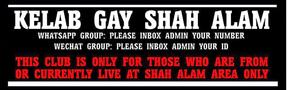 Kelab Gay Shah Alam (PLU) Facebook