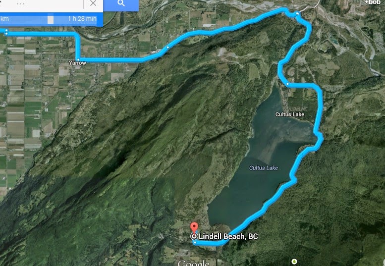 Riding the Wet Coast A relaxing Mother's Day