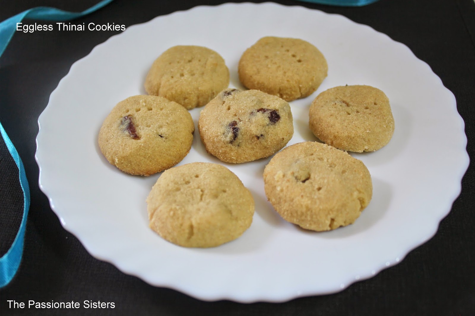 The Passionate Sisters Easy Millet Cookies ( Thinai ) Eggless & Butterless