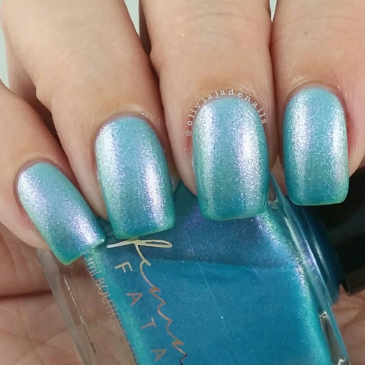 Femme Fatale Cosmetics But A Dream swatched by Olivia Jade Nails
