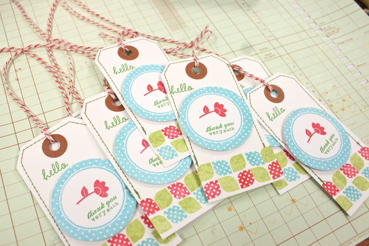 Mish Mash etsy tag + fun tag storage idea