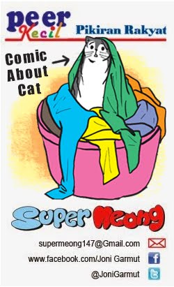 Supermeong, simak di Peer Kecil tiap Minggu ya! Kini hadir di WEBTOON juga lho!