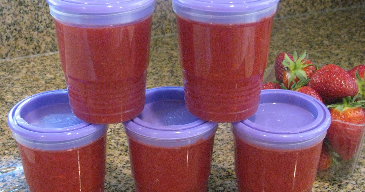 The Recipe Cupboard Strawberry Freezer Jam