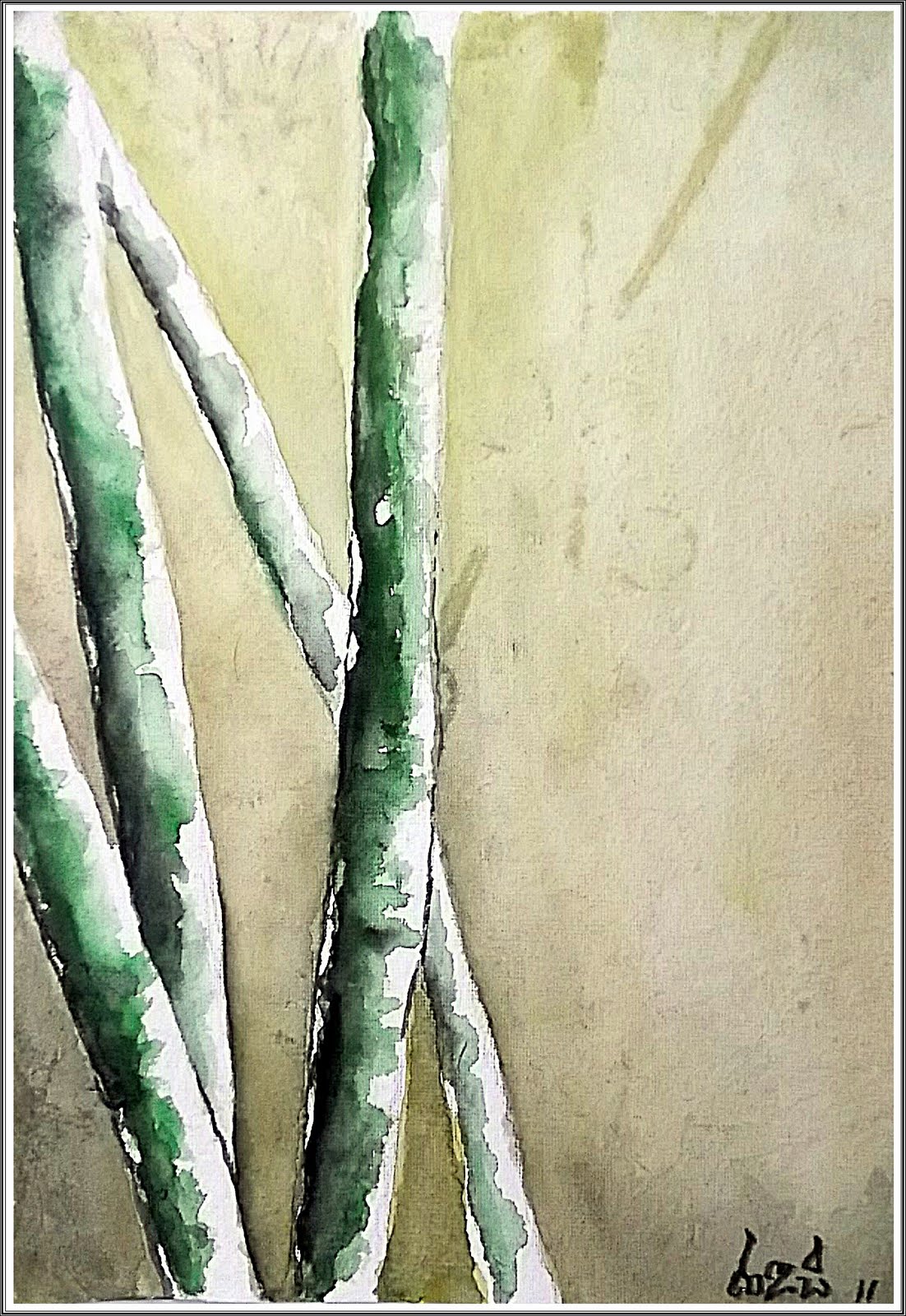 Art By Vijay bamboo stick