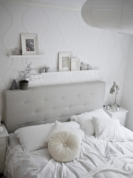 La elegancia de un dormitorio BLANCO TOTAL | Decoración