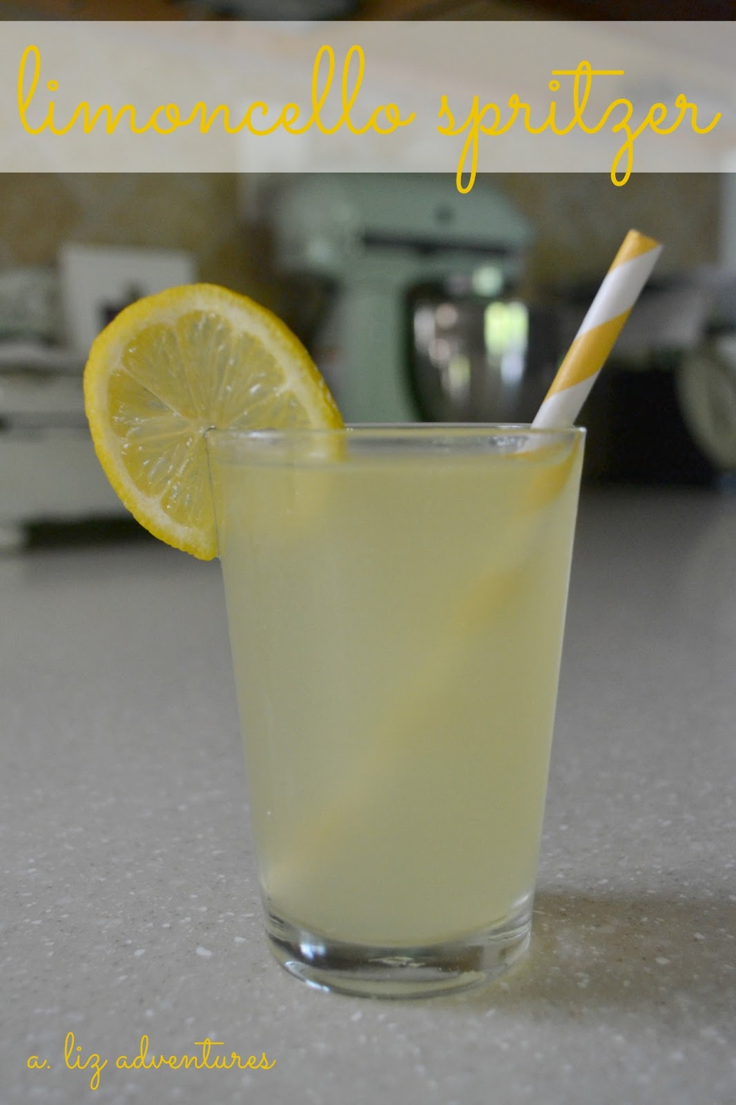 SMIDGE OF THIS Limoncello Spritzer Recipe