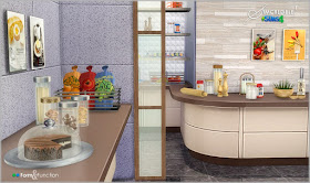 Sims 4 CC's - The Best: Kitchen Decor by SIMcredible! Designs