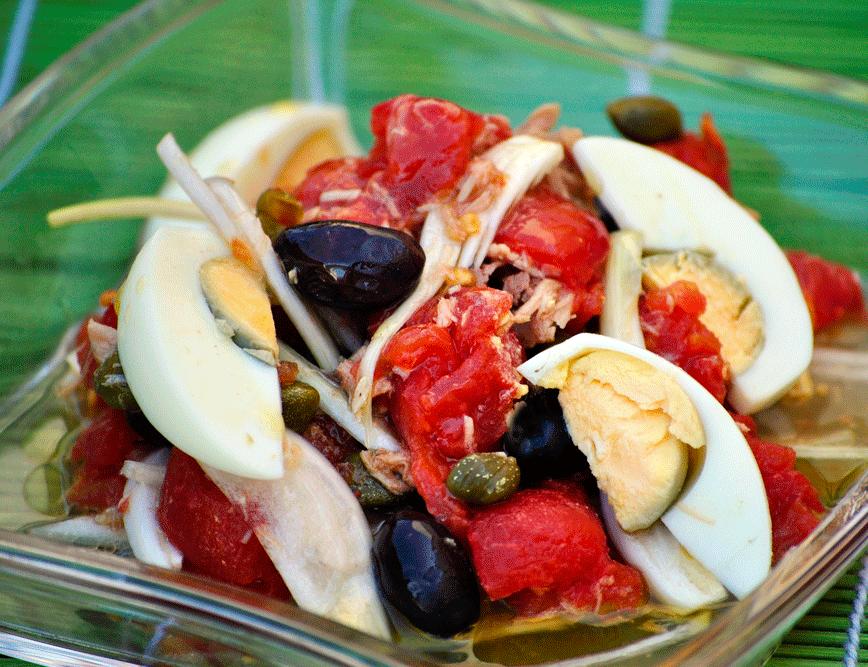 Your Spanish Recipes Ensalada murciana (Murcia Salad)