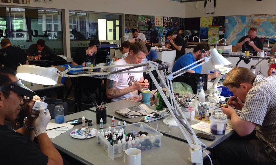 2 Day Painting Class by Meg Maples Portland, Oregon Faeit 212