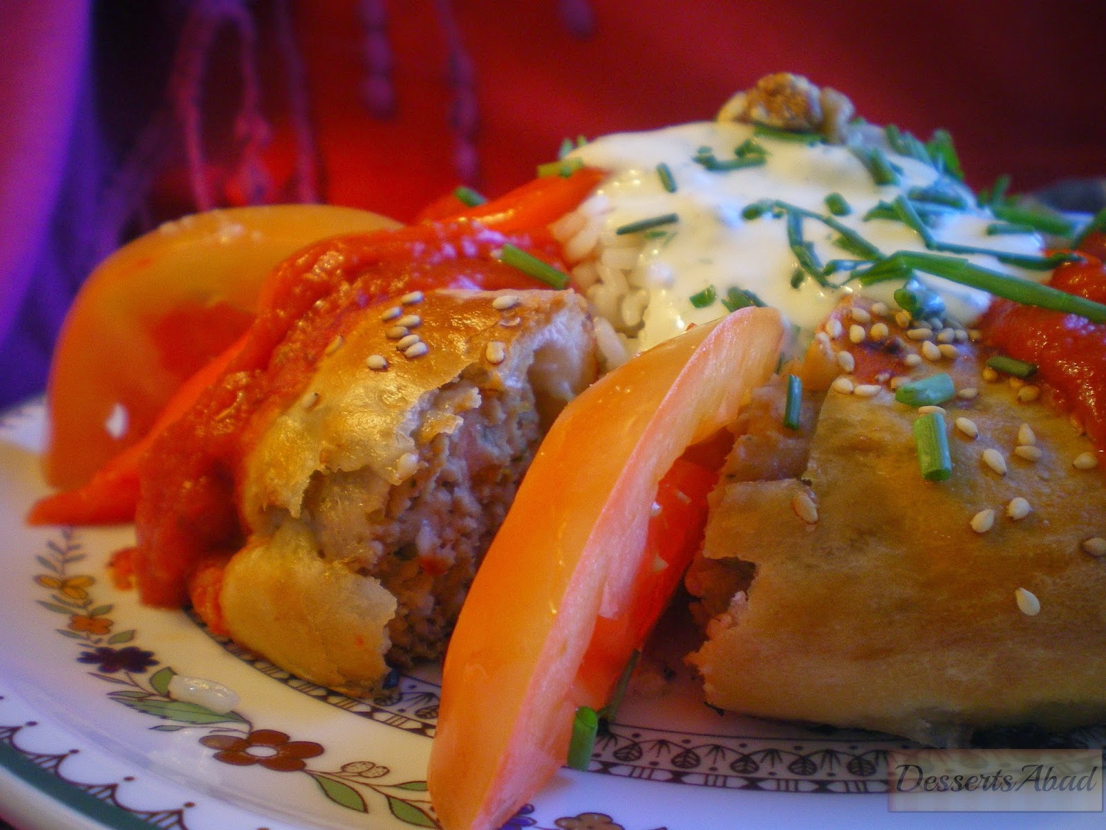 DessertsAbad Beyti kebab