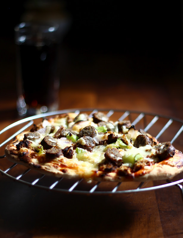 A Bit of This and A Bit of That Meat Extravaganza Pizza