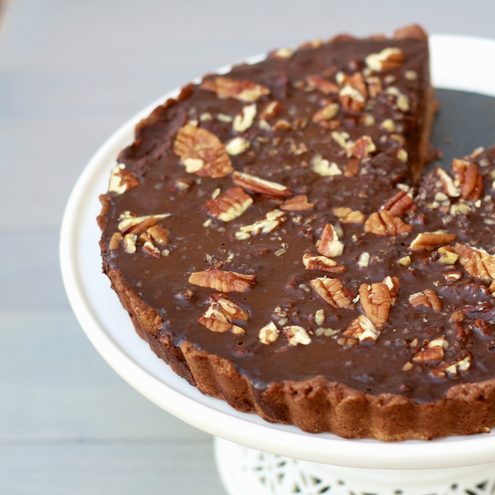 chocolate pecan tart