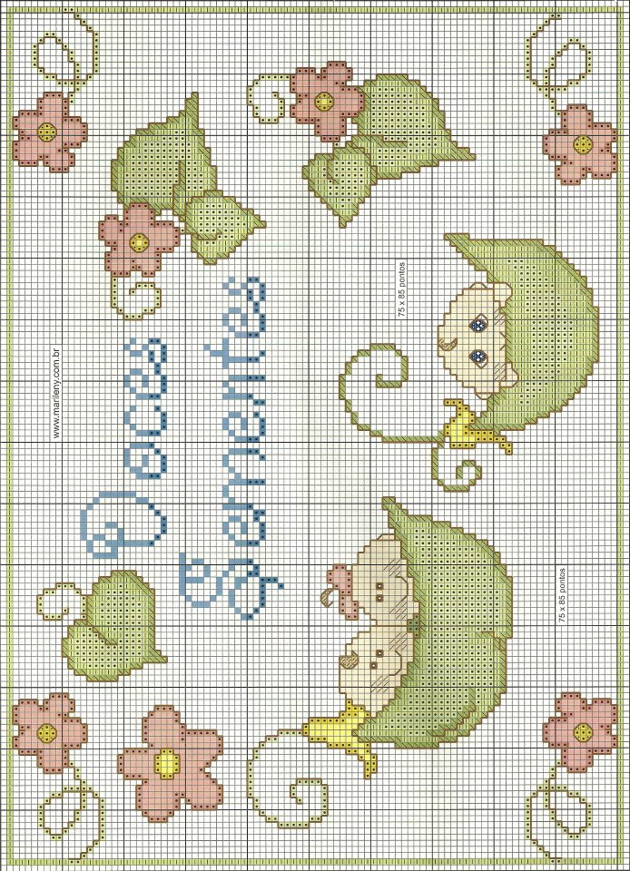 Grande raccolta di Schemi e grafici per Punto croce free: Schemi a
