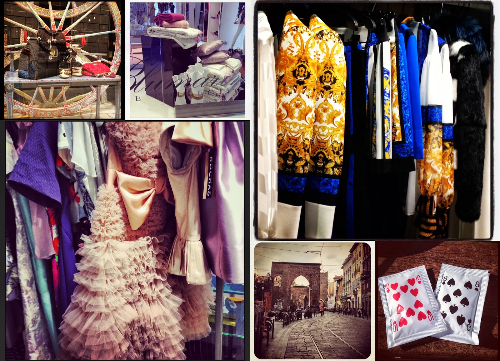 Italian Fashion Irina Pavlova Milan holiday