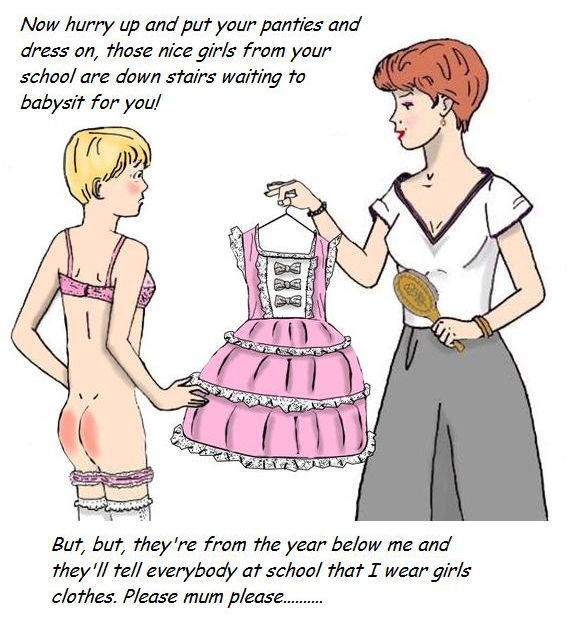 Феминизация В Бальное Платье 