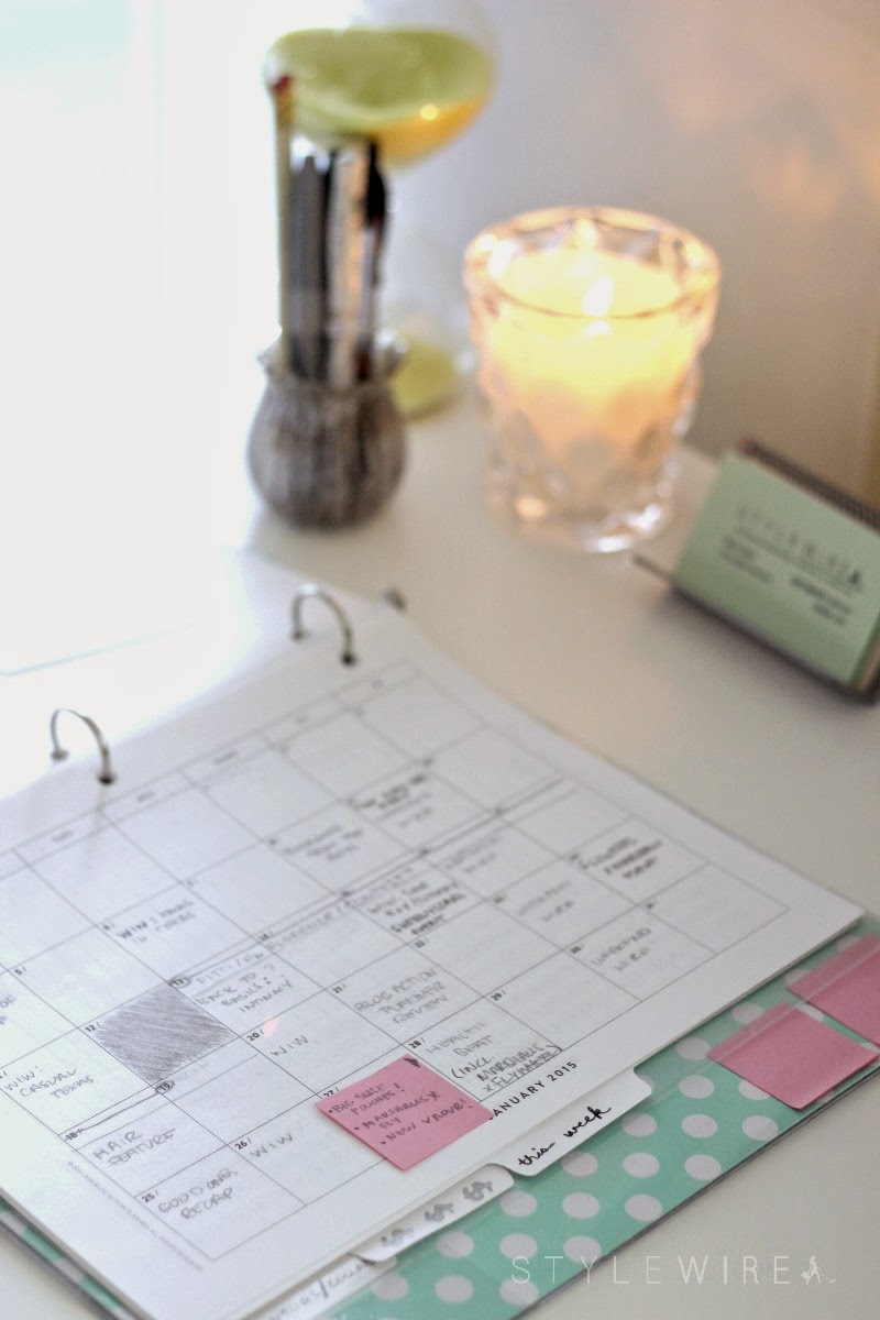 at a glance action planner