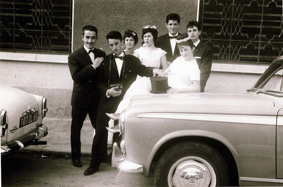 1961 ... Mariage d'Yonne et Roger au Sig ...