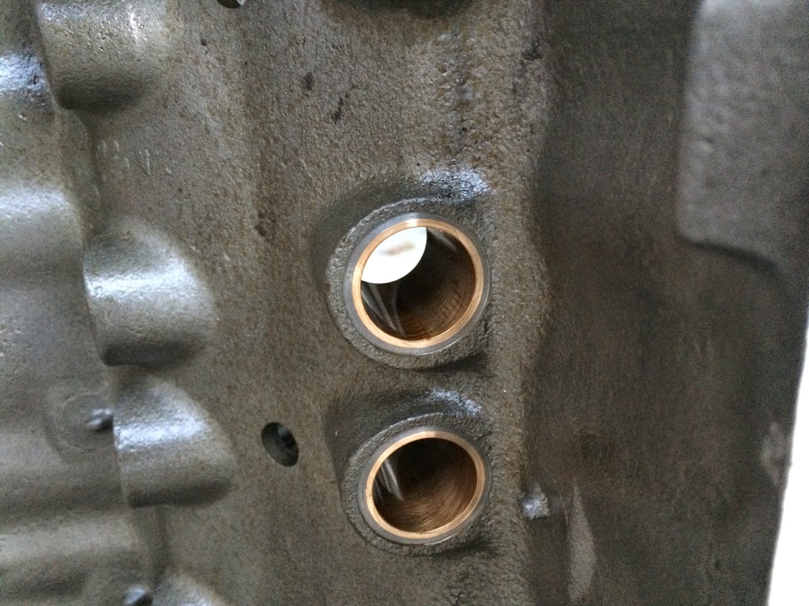 Project Pantera The Block is Decked and Lifter Bushings Installed