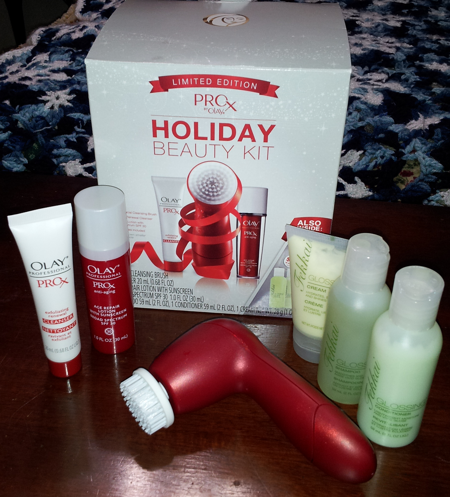 Lainamarie91 Olay Pro X Cleansing Brush Review + bonus Fekkai Hair Products